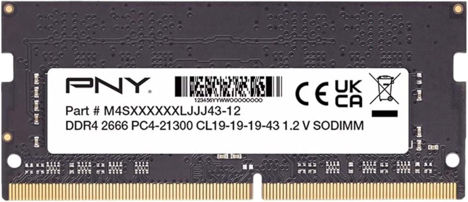 Performance 16GB DDR4 DRAM 2666Mhz (PC4-21300) CL19 (Compatible with 2400Mhz or 2133Mhz) 1.2V Notebook/Laptop (SODIMM) Computer Memory RAM – MN16GSD42666
