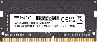 Performance 16GB DDR4 DRAM 2666Mhz (PC4-21300) CL19 (Compatible with 2400Mhz or 2133Mhz) 1.2V Notebook/Laptop (SODIMM) Computer Memory RAM – MN16GSD42666