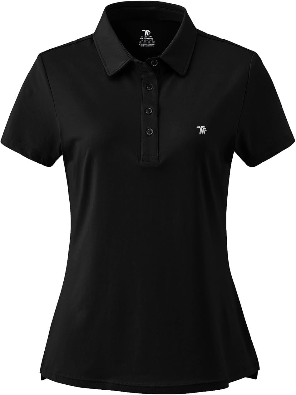 Women'S Golf Polo Shirts Short Sleeve Moisture Wicking Golf Apparel Lady Golf Tops