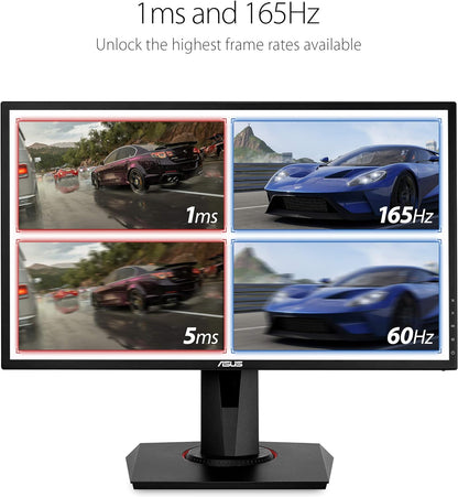 VG248QG 24” G-Sync Compatible Gaming Monitor 165Hz Full HD 1080P 0.5Ms DP HDMI DVI Eye Care
