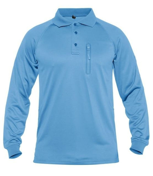 Long Sleeve Polo Shirts Mens Tactical Military Golf Polo Tee Shirts